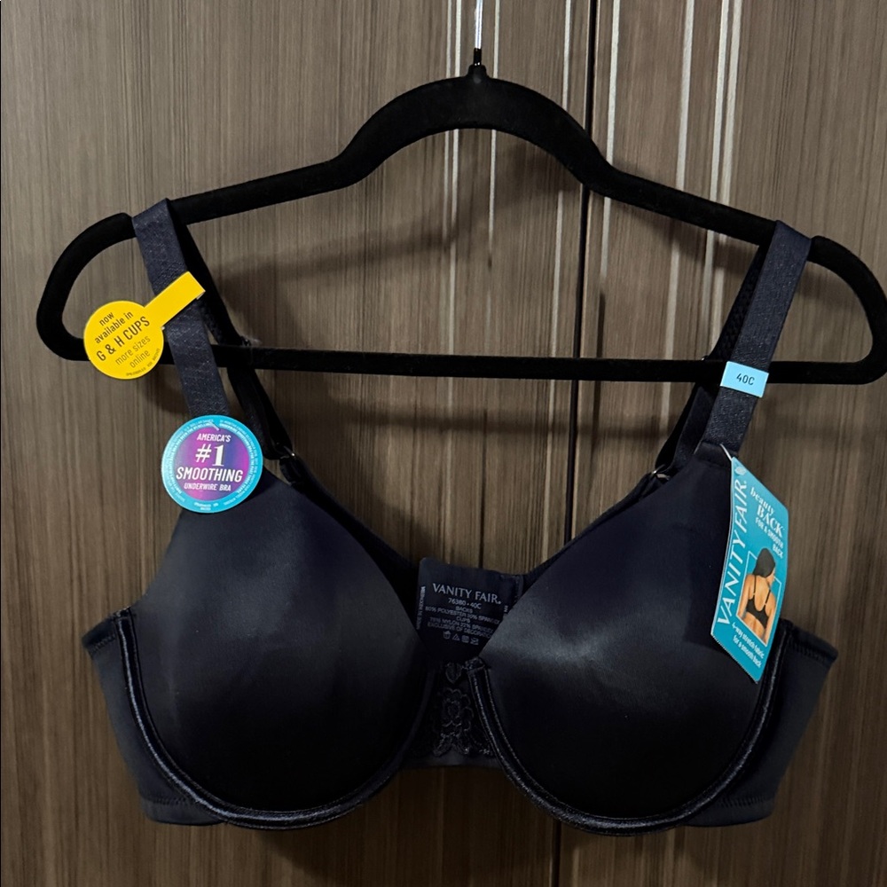 Vanity Fair‎ Black Bra